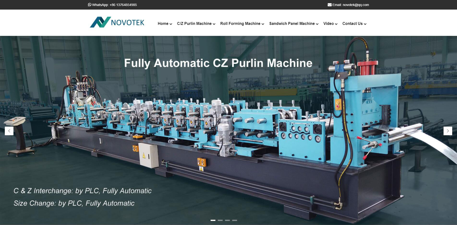 蓝色产品展示响应式自适应企业网站定制