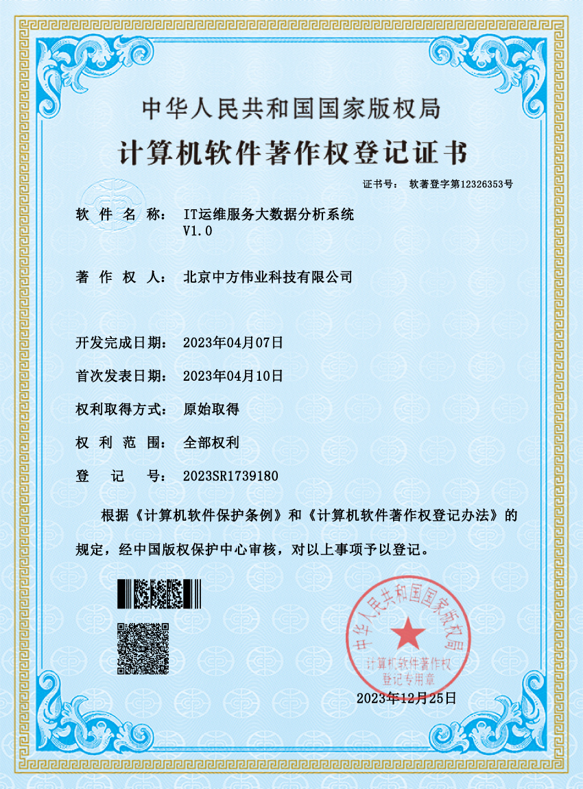 IT运维服务大数据分析系统